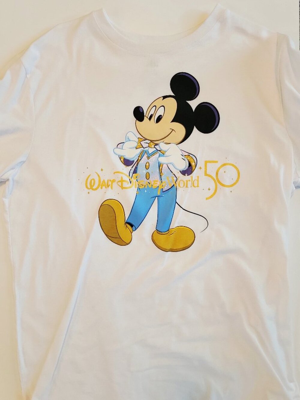Walt Disney World 50th Anniversary T Shirt NWOT, Adult L